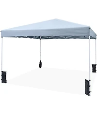Mecale Pop-Up Canopy Tent with Carry Bag and 4 Sandbags