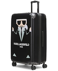 Karl Lagerfeld Paris Karl In Paris Large Upright Suitcase