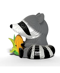 Eugy Raccoon 3D Puzzle Craft Model Kit