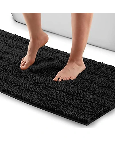 Soft Shaggy Bathroom Rug 47x17 inch