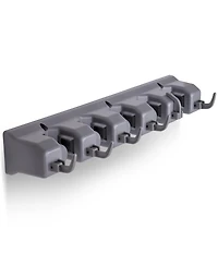 Wall Mount Mop Holder and Broom Hanger (5 Slots)