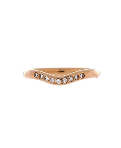 Pre-Owned Tiffany & Co Elsa Peretti Curved Wedding Band Ring