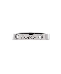 Pre-Owned Cartier C de Cartier 2 Diamonds Wedding Band Ring