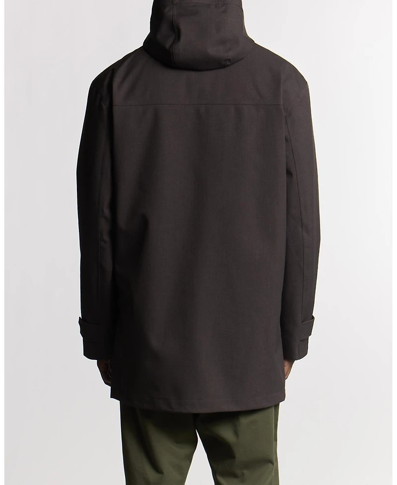 Lyle & Scott Men's Long Sleeve Hooded Military Parka Jacket