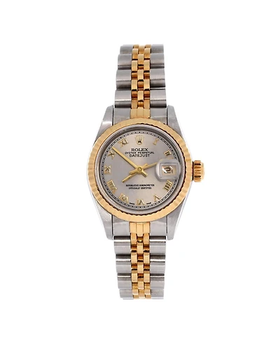 Pre-Owned Rolex Oyster Perpetual Datejust Automatic Watch in Stainless Steel and Gold 26mm