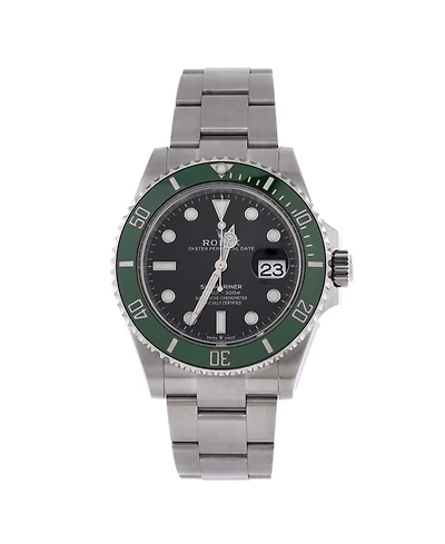 Pre-Owned Rolex Oyster Perpetual Submariner Starbucks Date Automatic Watch in Stainless Steel and Cerachrom 41mm