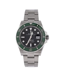 Pre-Owned Rolex Oyster Perpetual Submariner Starbucks Date Automatic Watch in Stainless Steel and Cerachrom 41mm