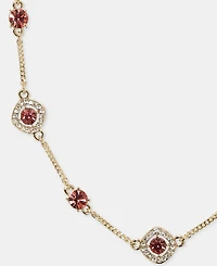 Givenchy Crystal Station Collar Necklace, 16" + 3" extender