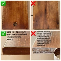 Yigii Industrial Rustic Pipe Shelves Storage for Home Decor