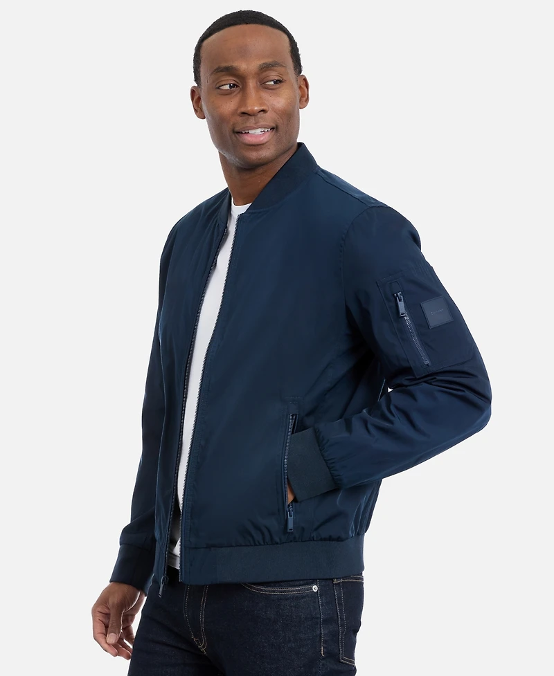 Calvin Klein Men's Memory Flight Bomber Jacket