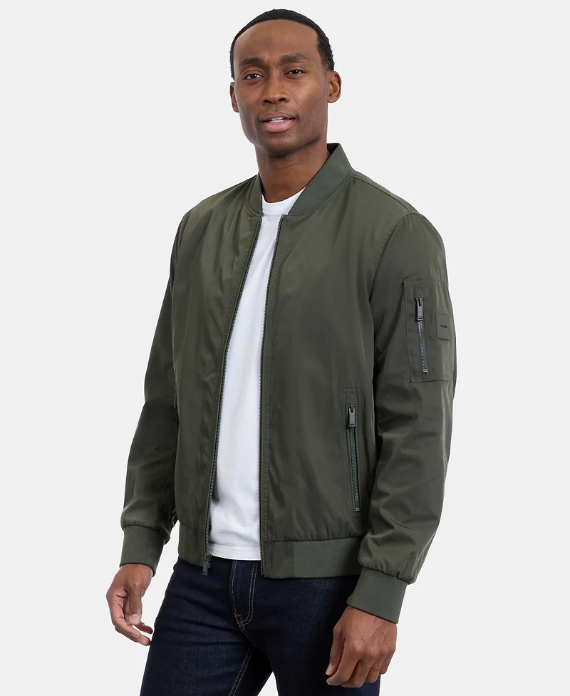 Calvin Klein Men's Memory Flight Bomber Jacket
