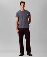 Calvin Klein Men's Straight-Fit Stretch Denim Jeans