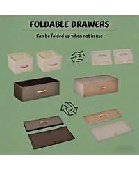 Rainsken -Drawer Dresser, Fabric Chest of Drawers