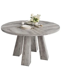 gaomon Round Dining Table for 4-6 People