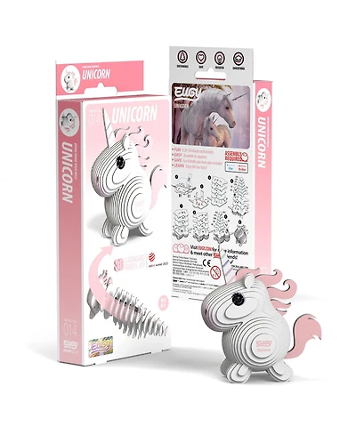Eugy Unicorn 3D Puzzle