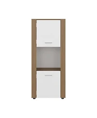Fm Furniture Hudson Vertical Storage Cabinet