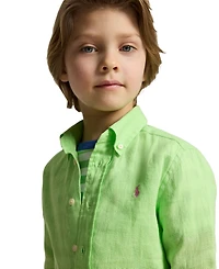 Polo Ralph Lauren Boys 2-7 Linen Shirt