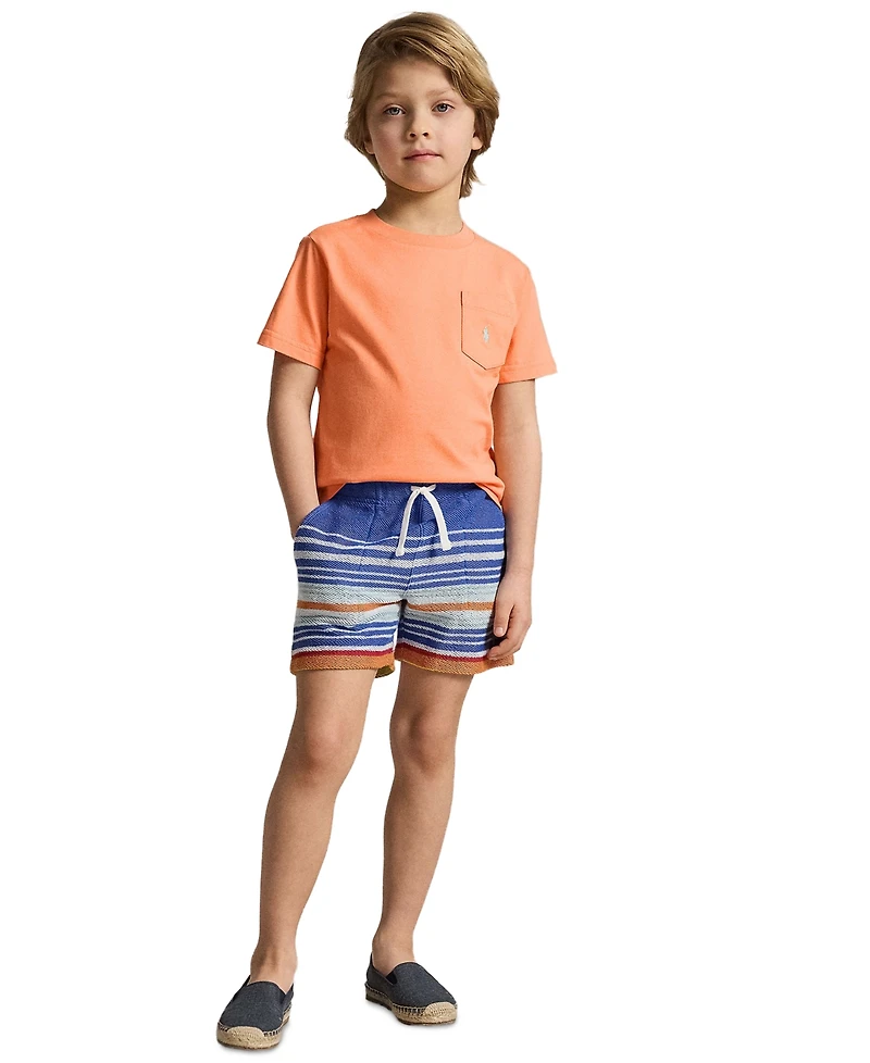 Polo Ralph Lauren Boys 2-7 Cotton Jersey Pocket Tee