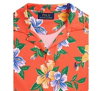 Polo Ralph Lauren Boys 8-20 Floral-Print Cotton Jersey Shirt