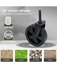 Rainsken Convertible Folding 4-Wheel Wagon Cart