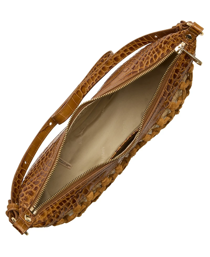 Brahmin Percy Venture Crescent Medium Crossbody Bag