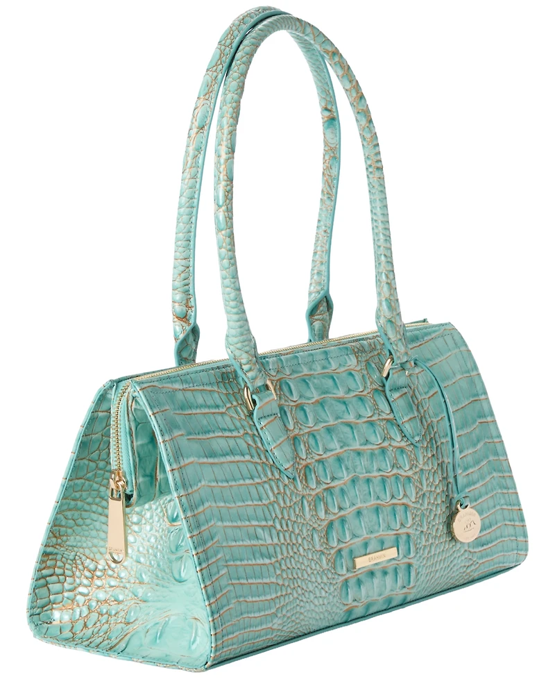 Brahmin Sophia Large Leather Slim Shoulder Bag