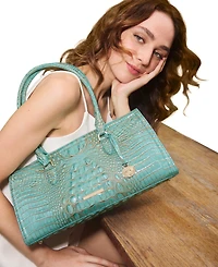 Brahmin Sophia Large Leather Slim Shoulder Bag