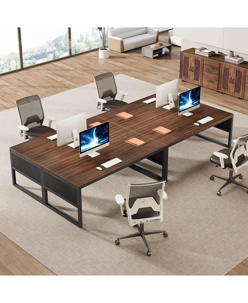 Tribesigns 63-Inch Executive Desk, Modern Home Office Desk (Only Table)