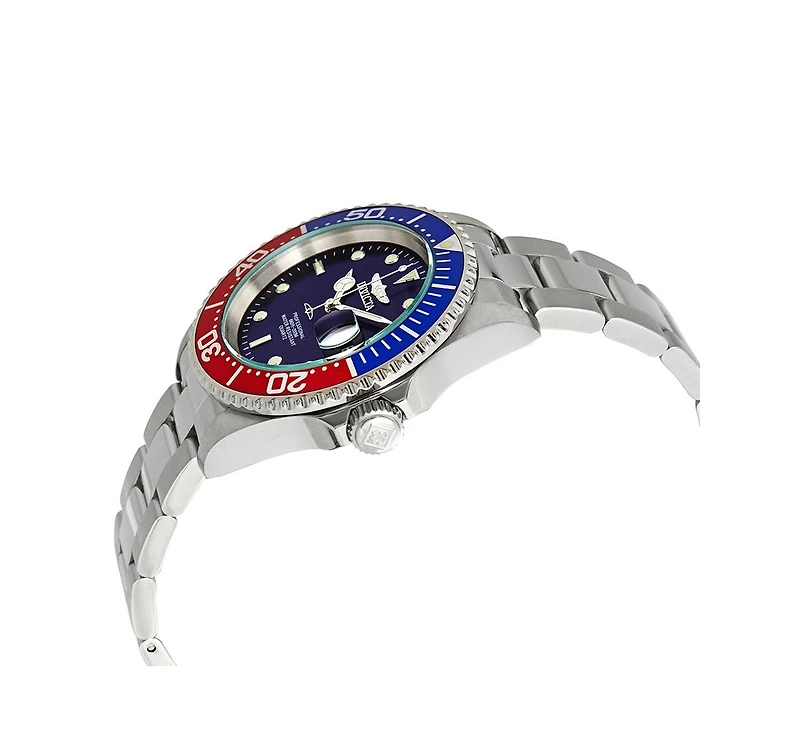 Invicta Men's 24946 Pro Diver Quartz 3 Hand Blue Dial Watch