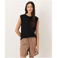 Pact Women's Organic Cotton Featherweight Slub Relaxed Muscle Tee