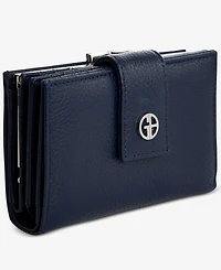 Giani Bernini Softy Leather Framed Colorblock Wallet, Created for Macy's