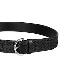 Cole Haan Women's Woven Leather Belt