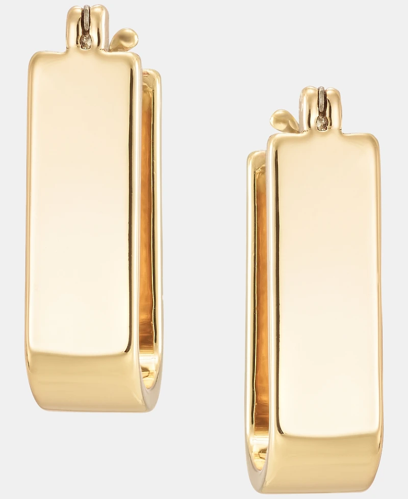 Lauren Ralph Gold-Tone Hoop Earrings