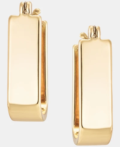 Lauren Ralph Gold-Tone Hoop Earrings