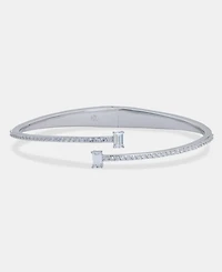 Lauren Ralph Lauren Cubic Zirconia Cuff Bracelet in Sterling Silver