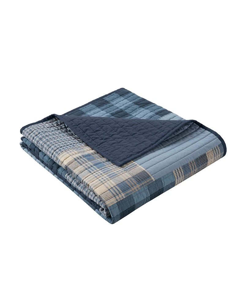 Woolrich Patchwork Quilted Throw, 50" x 70"