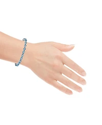 Macy's Sky Blue Topaz (13.50 ct. t.w.) Bracelet Sterling Silver (Also Available Multi-Stones)