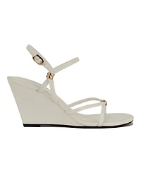 Nine West Women's Deklyn Strappy Wedge Dress Sandals