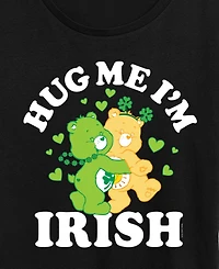 Hybrid Apparel Plus Hug Me I'm Irish Short-Sleeve Crewneck T-Shirt