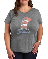 Hybrid Apparel Plus Dr. Seuss Logo Short-Sleeve Graphic T-Shirt