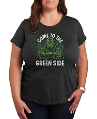 Hybrid Apparel Plus Star Wars St. Patrick's Day Darth Vader Short-Sleeve Graphic T-Shirt