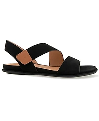 Gentle Souls Women's Lottie Round Toe Flat Sandals