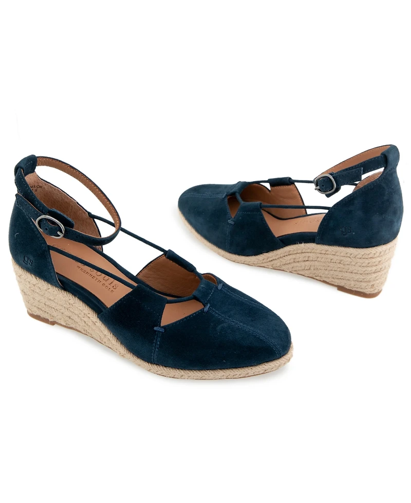 Gentle Souls Women's Ori Espadrille Wedge Sandals