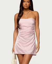 Edikted Women's Valeriah Strapless Mini Dress