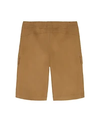 Calvin Klein Boys' 8-16 Essential Woven Elastic-Waist Shorts