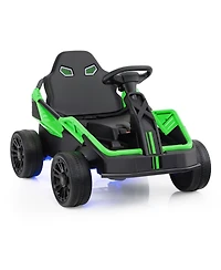 Slickblue 12V Kids Electric Utv Ride-On Car with Music and Remote