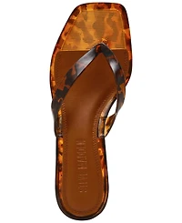 Steve Madden Women's Tracie-j Kitten-Heel Jelly Thong Sandals