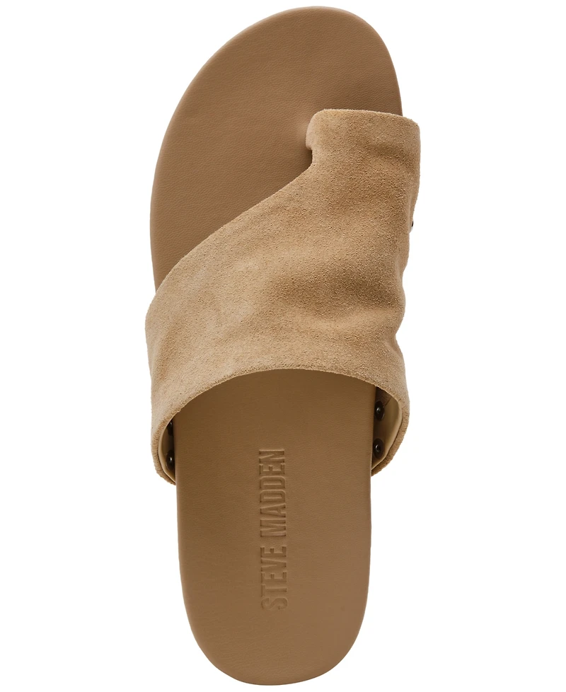 Steve Madden Women's Kessey Hooded Toe-Ring Slip-On Sandals