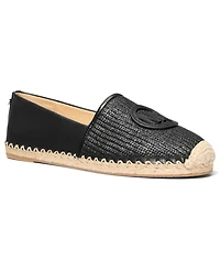 Michael Kors Women's Kenzie Logo Slip-On Espadrilles Flats