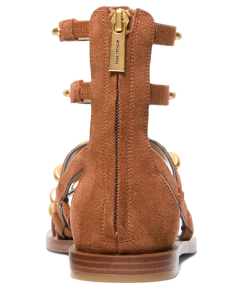 Michael Kors Women's Noa Gladiator Open Toe Flat Sandals
